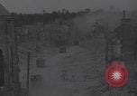 Image of ruined Notre-Dame de Cenilly and Periers WW2 Normandy France, 1944, second 43 stock footage video 65675079416
