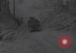 Image of ruined Notre-Dame de Cenilly and Periers WW2 Normandy France, 1944, second 45 stock footage video 65675079416