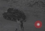 Image of ruined Notre-Dame de Cenilly and Periers WW2 Normandy France, 1944, second 51 stock footage video 65675079416