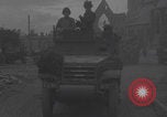 Image of ruined Notre-Dame de Cenilly and Periers WW2 Normandy France, 1944, second 55 stock footage video 65675079416
