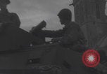 Image of ruined Notre-Dame de Cenilly and Periers WW2 Normandy France, 1944, second 59 stock footage video 65675079416