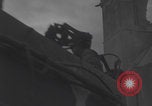 Image of ruined Notre-Dame de Cenilly and Periers WW2 Normandy France, 1944, second 60 stock footage video 65675079416