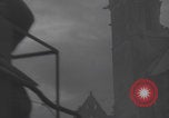 Image of ruined Notre-Dame de Cenilly and Periers WW2 Normandy France, 1944, second 61 stock footage video 65675079416