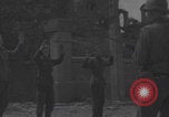 Image of German prisoners searched Periers France, 1944, second 1 stock footage video 65675079417