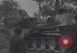 Image of wrecked German tanks Normandy Dompaire France, 1944, second 5 stock footage video 65675079420