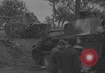 Image of wrecked German tanks Normandy Dompaire France, 1944, second 6 stock footage video 65675079420