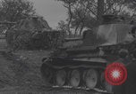 Image of wrecked German tanks Normandy Dompaire France, 1944, second 7 stock footage video 65675079420