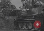 Image of wrecked German tanks Normandy Dompaire France, 1944, second 8 stock footage video 65675079420