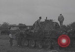 Image of wrecked German tanks Normandy Dompaire France, 1944, second 21 stock footage video 65675079420