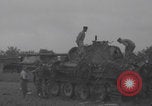 Image of wrecked German tanks Normandy Dompaire France, 1944, second 22 stock footage video 65675079420