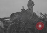 Image of wrecked German tanks Normandy Dompaire France, 1944, second 29 stock footage video 65675079420