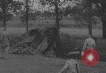 Image of wrecked German tanks Normandy Dompaire France, 1944, second 34 stock footage video 65675079420