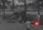 Image of wrecked German tanks Normandy Dompaire France, 1944, second 35 stock footage video 65675079420