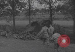 Image of wrecked German tanks Normandy Dompaire France, 1944, second 38 stock footage video 65675079420