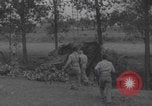 Image of wrecked German tanks Normandy Dompaire France, 1944, second 39 stock footage video 65675079420