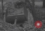 Image of wrecked German tanks Normandy Dompaire France, 1944, second 40 stock footage video 65675079420