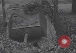 Image of wrecked German tanks Normandy Dompaire France, 1944, second 41 stock footage video 65675079420
