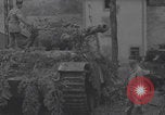 Image of wrecked German tanks Normandy Dompaire France, 1944, second 49 stock footage video 65675079420