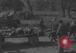 Image of German prisoners digging graves Normandy Dompaire France, 1944, second 13 stock footage video 65675079421