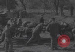 Image of German prisoners digging graves Normandy Dompaire France, 1944, second 16 stock footage video 65675079421