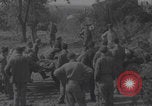 Image of German prisoners digging graves Normandy Dompaire France, 1944, second 19 stock footage video 65675079421