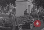 Image of German prisoners digging graves Normandy Dompaire France, 1944, second 34 stock footage video 65675079421