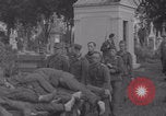 Image of German prisoners digging graves Normandy Dompaire France, 1944, second 37 stock footage video 65675079421