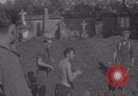 Image of German prisoners digging graves Normandy Dompaire France, 1944, second 40 stock footage video 65675079421