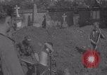 Image of German prisoners digging graves Normandy Dompaire France, 1944, second 43 stock footage video 65675079421