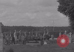 Image of German prisoners digging graves Normandy Dompaire France, 1944, second 52 stock footage video 65675079421