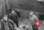 Image of Eisenhower meeting officers HMS Apollo D-Day WW2 Normandy France, 1944, second 14 stock footage video 65675079433