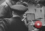 Image of Eisenhower meeting officers HMS Apollo D-Day WW2 Normandy France, 1944, second 34 stock footage video 65675079433