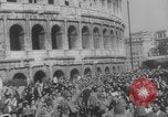 Image of Italians welcome Allied forces Rome WW2 Rome Italy, 1944, second 20 stock footage video 65675079435