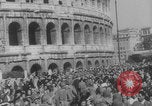 Image of Italians welcome Allied forces Rome WW2 Rome Italy, 1944, second 21 stock footage video 65675079435