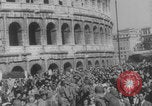 Image of Italians welcome Allied forces Rome WW2 Rome Italy, 1944, second 22 stock footage video 65675079435