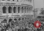 Image of Italians welcome Allied forces Rome WW2 Rome Italy, 1944, second 25 stock footage video 65675079435