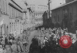 Image of Italians welcome Allied forces Rome WW2 Rome Italy, 1944, second 32 stock footage video 65675079435