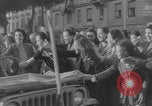 Image of Italians welcome Allied forces Rome WW2 Rome Italy, 1944, second 37 stock footage video 65675079435