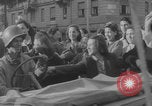 Image of Italians welcome Allied forces Rome WW2 Rome Italy, 1944, second 38 stock footage video 65675079435