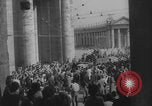 Image of Italians welcome Allied forces Rome WW2 Rome Italy, 1944, second 52 stock footage video 65675079435