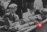 Image of French allied bombing casualties WW2 Normandy France, 1944, second 16 stock footage video 65675079440