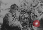 Image of German infantry and tanks near Saint-Lo France Saint-Lo France, 1944, second 11 stock footage video 65675079441