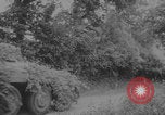 Image of German infantry and tanks near Saint-Lo France Saint-Lo France, 1944, second 39 stock footage video 65675079441