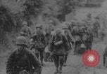 Image of German infantry and tanks near Saint-Lo France Saint-Lo France, 1944, second 51 stock footage video 65675079441