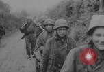 Image of German infantry and tanks near Saint-Lo France Saint-Lo France, 1944, second 62 stock footage video 65675079441