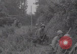 Image of United States troops hedgerow warfare Normandy France, 1944, second 30 stock footage video 65675079444