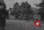 Image of United States troops hedgerow warfare Normandy France, 1944, second 35 stock footage video 65675079444