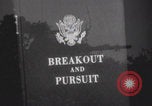 Image of United States troops hedgerow warfare Normandy France, 1944, second 42 stock footage video 65675079444