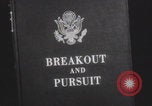 Image of United States troops hedgerow warfare Normandy France, 1944, second 46 stock footage video 65675079444
