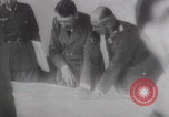 Image of Hitler plans while soldiers fight WW2 Normandy France, 1944, second 24 stock footage video 65675079447